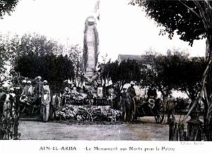 Ain-el-Arba - Le Monument aux Morts